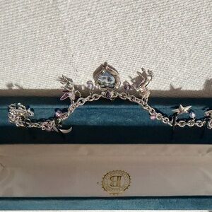 The Bradford Exchange Silver Bracelet with Purple and Blue Accents